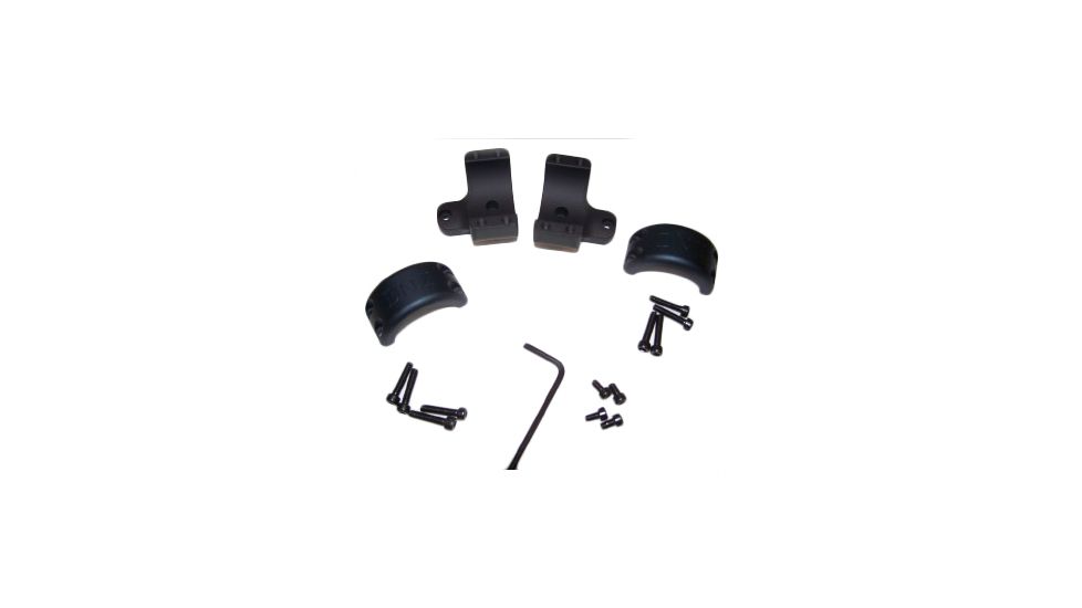 DNZ Products Hunt Masters Two Piece Mounts - Savage Flatback 2003 And Older, High Ring, 30 mm Tube, 4 Screws, Black Matte, 2SF3TH