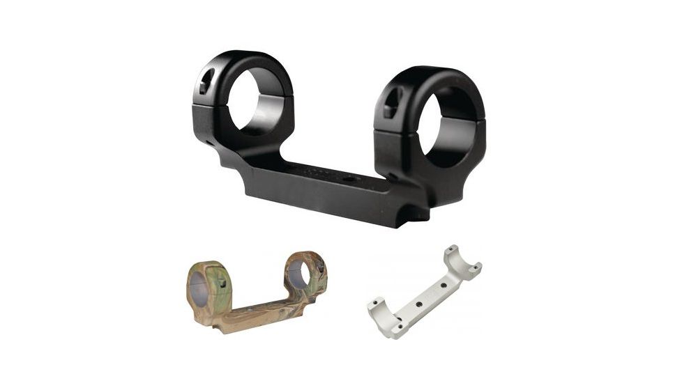 DNZ Products LLC 1 Inch Scope Tube High Mount For Harrington And Richardson Rifle, Black, Camo, Silver