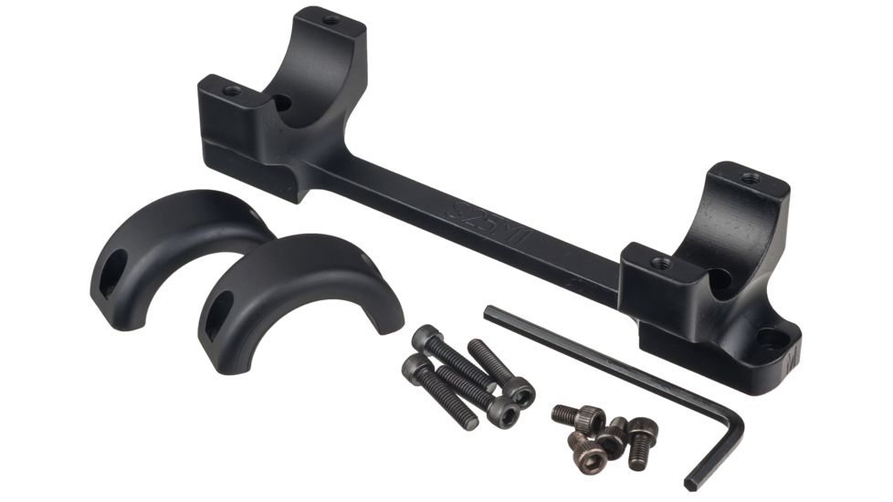 DNZ Products Game Reaper Scope Mount - Model 25, Medium Ring, 1 in Tube, Black Matte, S25M1