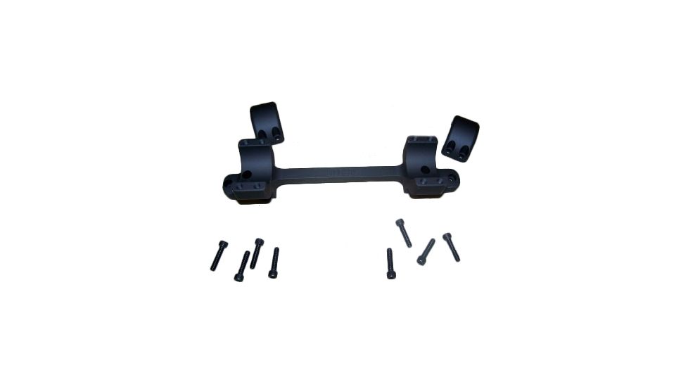 DNZ Products Game Reaper Scope Mount, Winchester Model 70 Long Action, 1 in Tube, Medium Ring, 0 MOA, Black, 18600T
