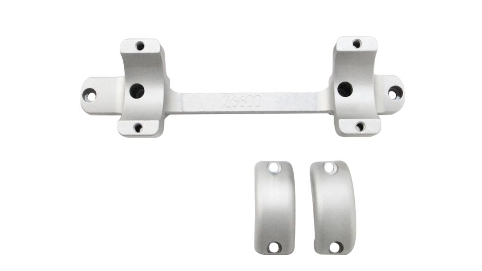 DNZ Products Game Reaper Scope Mount, Winchester Model 70 WSM, 1 in Tube, Medium Ring, Silver, 17600