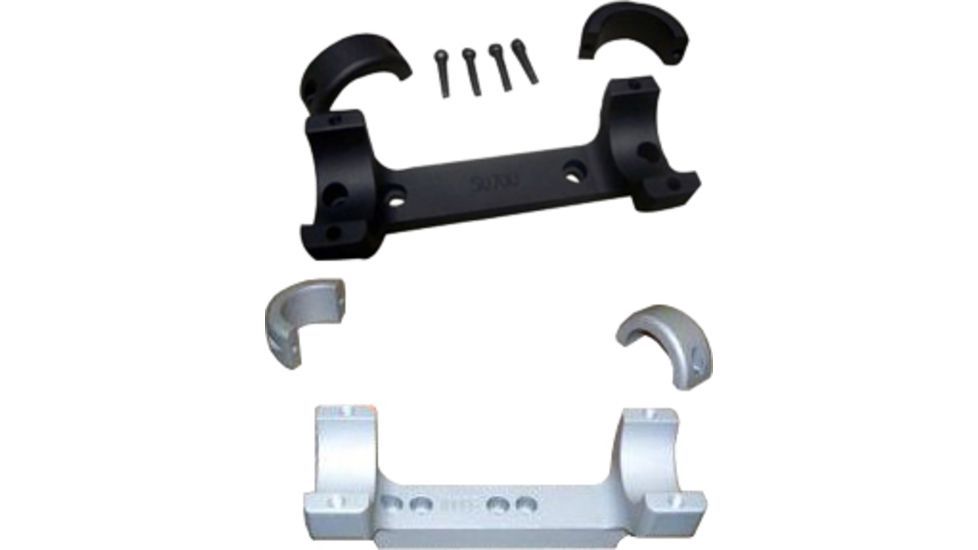 DNZ Winchester Model 70 WSSM Action 1 Inch Scope Tube, Black, Silver