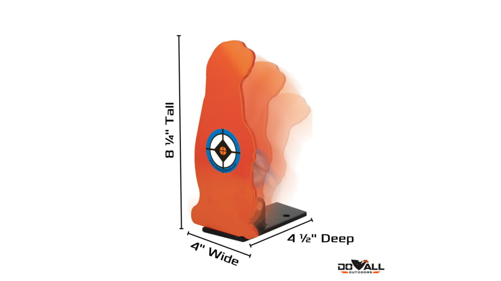 Do All Outdoors Prairie Popper, Orange, 0.22, 22PP