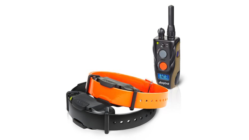 Dogtra 1902S Training Collars, Black/Orange 1902S