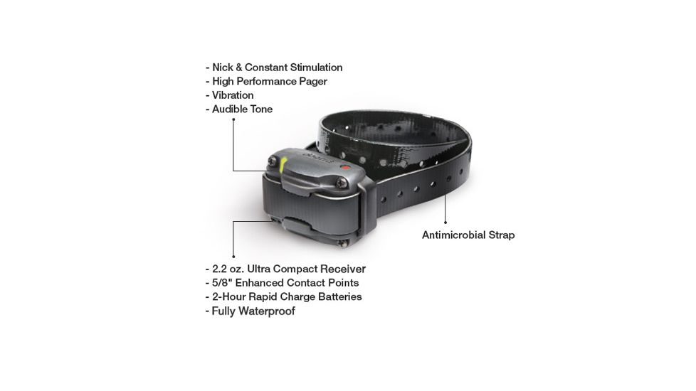 Dogtra COMBO Training Collar, Black COMBO