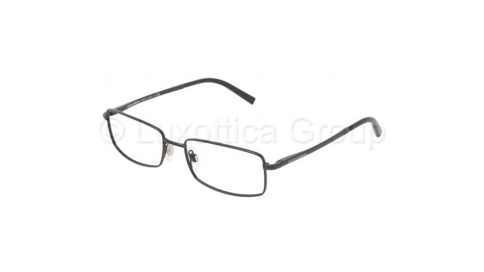 Dolce&amp;Gabbana DG1177 SV Prescription Eyeglasses - Black Frame / 52 mm Prescription Lenses, 01-5217