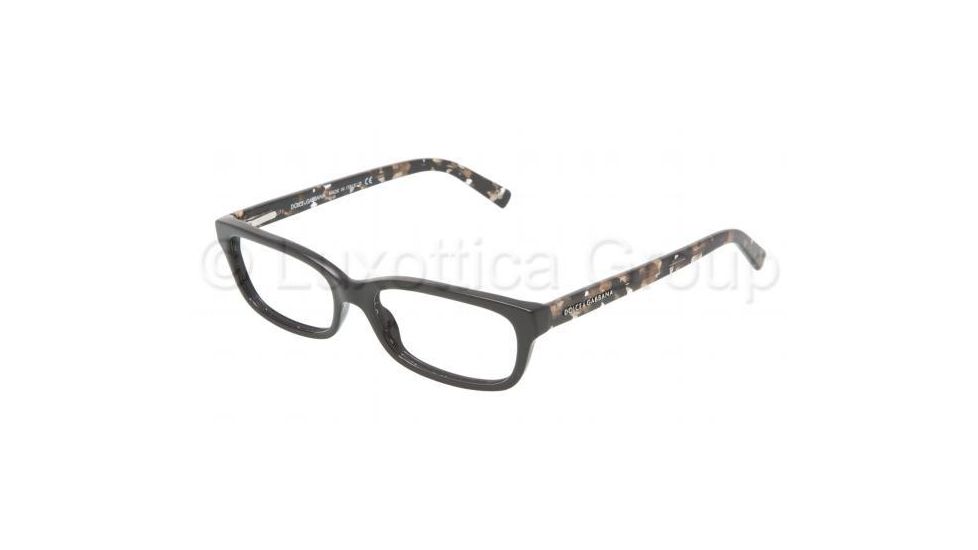 Dolce&amp;Gabbana DG3084 SV Prescription Eyeglasses - Black Frame / 54 mm Prescription Lenses, 1527-5416
