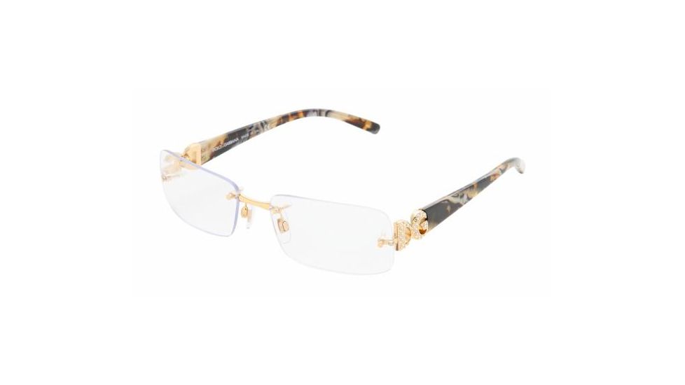 Dolce &amp; Gabanna DG1169B #298 - Gold Frame, Demo Lens Lenses