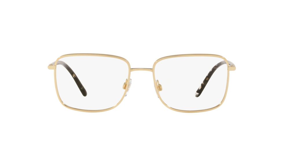 Dolce&amp;Gabbana DG1306 Progressive Prescription Eyeglasses, 54mm, Gold, DG1306-02-54-PRO