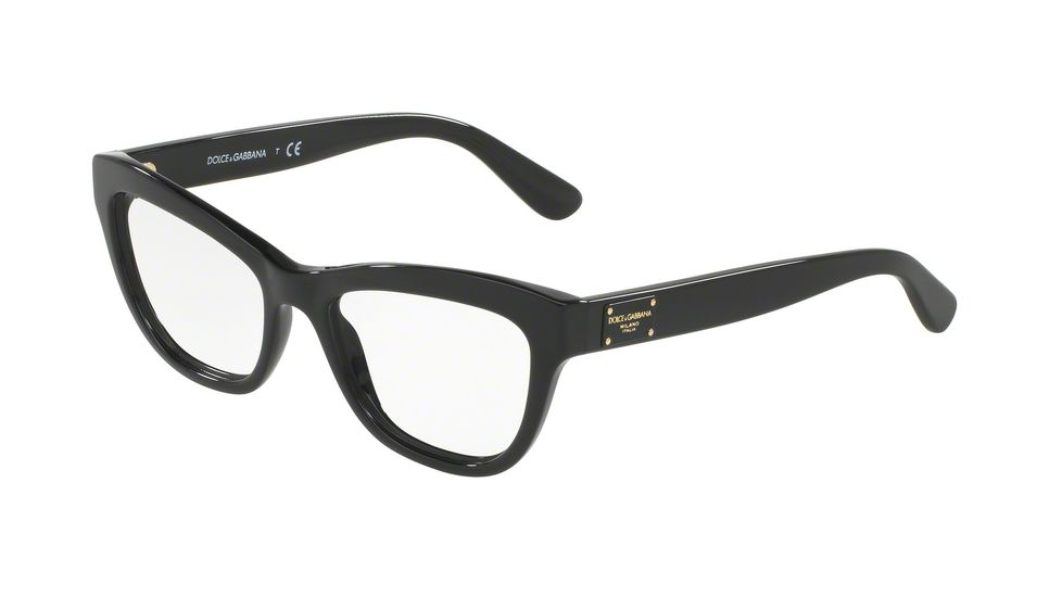 Dolce&amp;Gabbana DG3253F Bifocal Prescription Eyeglasses 501-51 - Black Frame