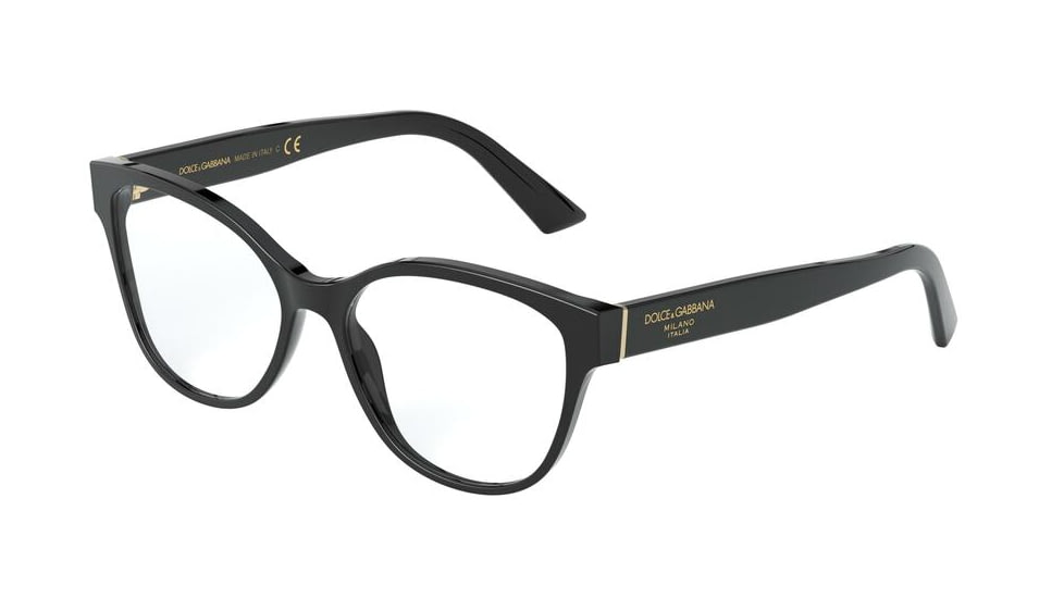Dolce&amp;Gabbana DG3322F Eyeglass Frames 501-54 - Black