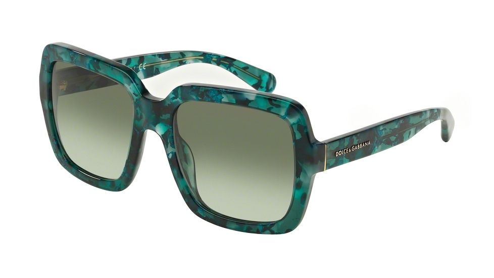 Dolce&amp;Gabbana DG4273 Bifocal Prescription Sunglasses DG4273-29118E-55 - Lens Diameter 55 mm, Frame Color Green Marble