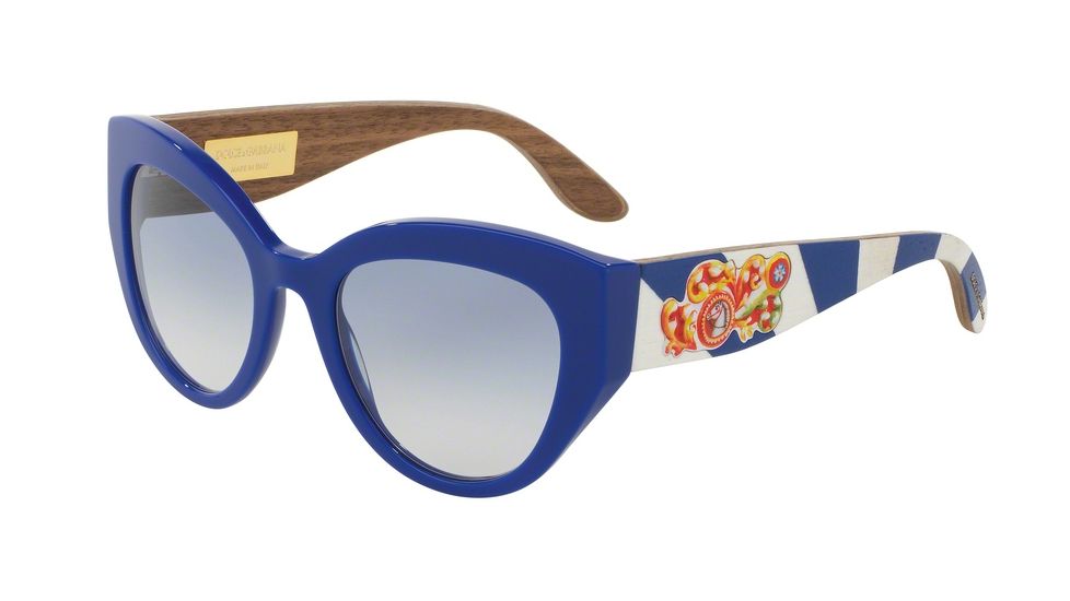 Dolce&amp;Gabbana DG4278 Bifocal Prescription Sunglasses DG4278-304019-52 - Lens Diameter 52 mm, Frame Color Blue