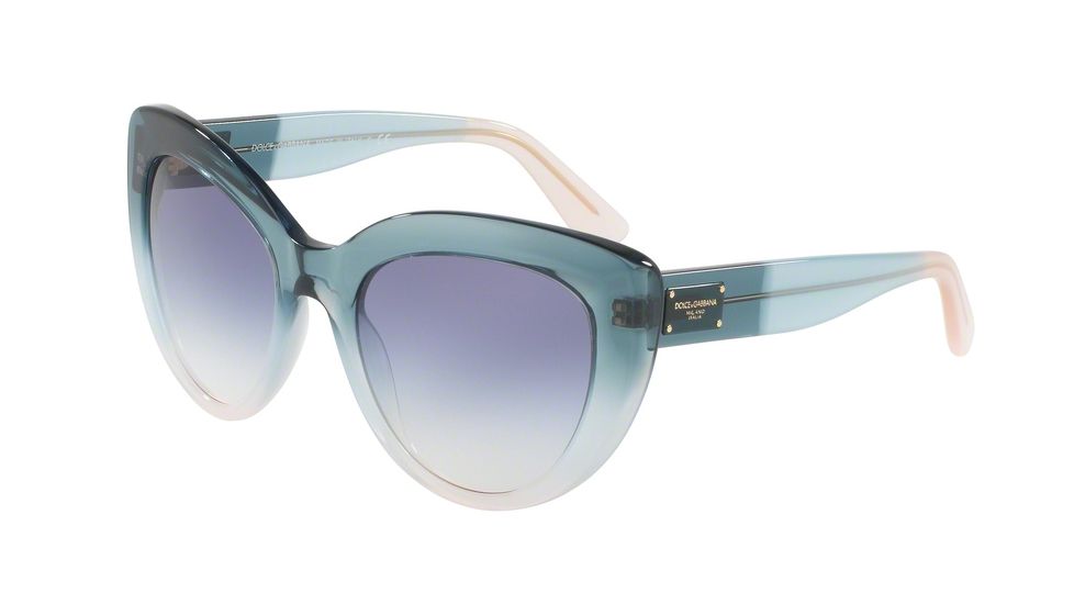 Dolce&amp;Gabbana DG4287 Bifocal Prescription Sunglasses DG4287-305919-53 - Lens Diameter 53 mm, Frame Color Blue Gradient/azure/powder