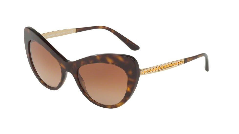 Dolce&amp;Gabbana DG4307B Bifocal Prescription Sunglasses DG4307B-502-8G-52 - Lens Diameter 52 mm, Frame Color Havana