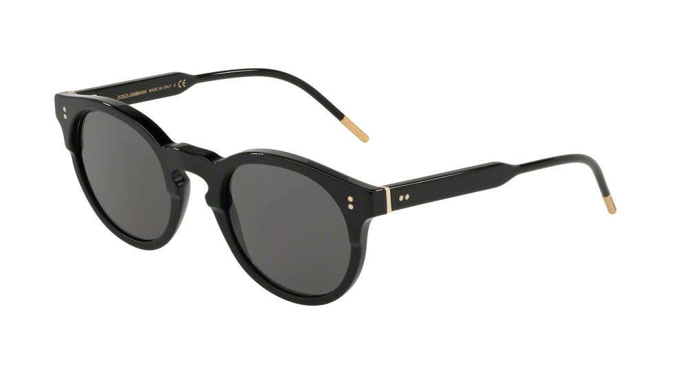 Dolce&amp;Gabbana DG4329 Bifocal Prescription Sunglasses DG4329-501-R5-50 - Lens Diameter 50 mm, Frame Color Black / Matte Black