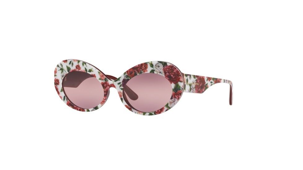 Dolce&amp;Gabbana DG4345F Bifocal Prescription Sunglasses, 55mm, DG4345F-3194W9-55-BI