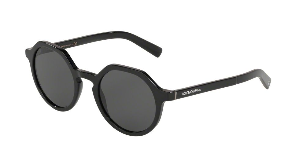 Dolce&amp;Gabbana DG4353 Bifocal Prescription Sunglasses, 50mm, DG4353-501-87-50-BI