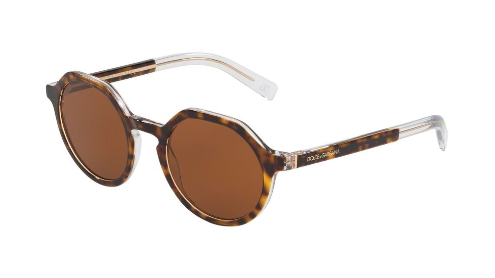 Dolce&amp;Gabbana DG4353 Bifocal Prescription Sunglasses, 50mm, DG4353-757-73-50-BI