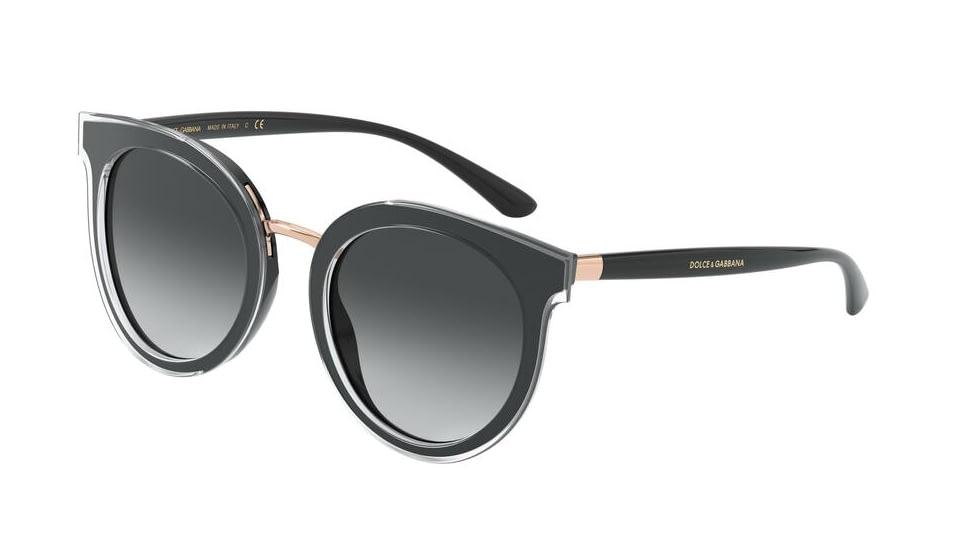 Dolce&amp;Gabbana DG4371F Sunglasses 53838G-52 - , Grey Gradient Lenses