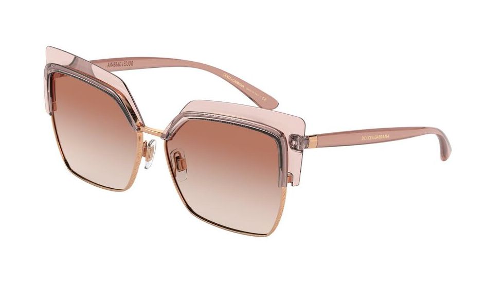 Dolce&amp;Gabbana DG6126 Sunglasses 314813-60 - , Pink Gradient Pink Lenses