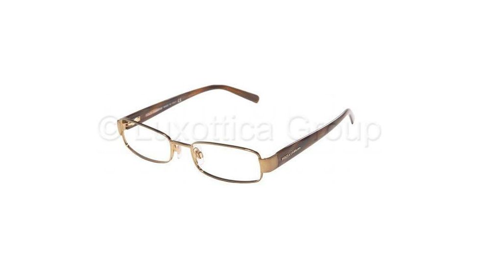 Dolce&amp;Gabbana Eyeglasses DG1144 with Rx Prescription Lenses 225-5217 - Bronze 
