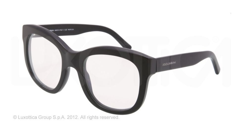 Dolce&amp;Gabbana FASHION SHOW - TAILORING DG4166 Bifocal Prescription Sunglasses DG4166-193487-53 - Lens Diameter 53 mm, Lens Diameter 53 mm, Frame Color Matte Black