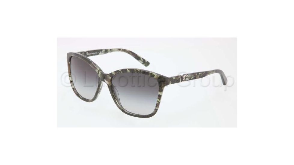 Dolce&amp;Gabbana ICONIC LOGO DG4170P Bifocal Prescription Sunglasses DG4170P-26558G-5716 - Lens Diameter 57 mm, Frame Color Green Marble