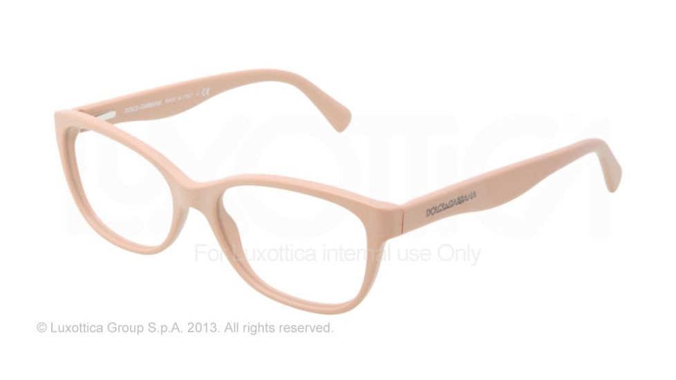 Dolce&amp;Gabbana MATT SILK DG3136 Bifocal Prescription Eyeglasses 2585-55 - Matte Powder Frame
