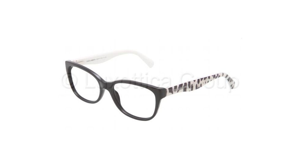 Dolce&amp;Gabbana MATT SILK DG3136 Bifocal Prescription Eyeglasses 501-5516 - Black Frame