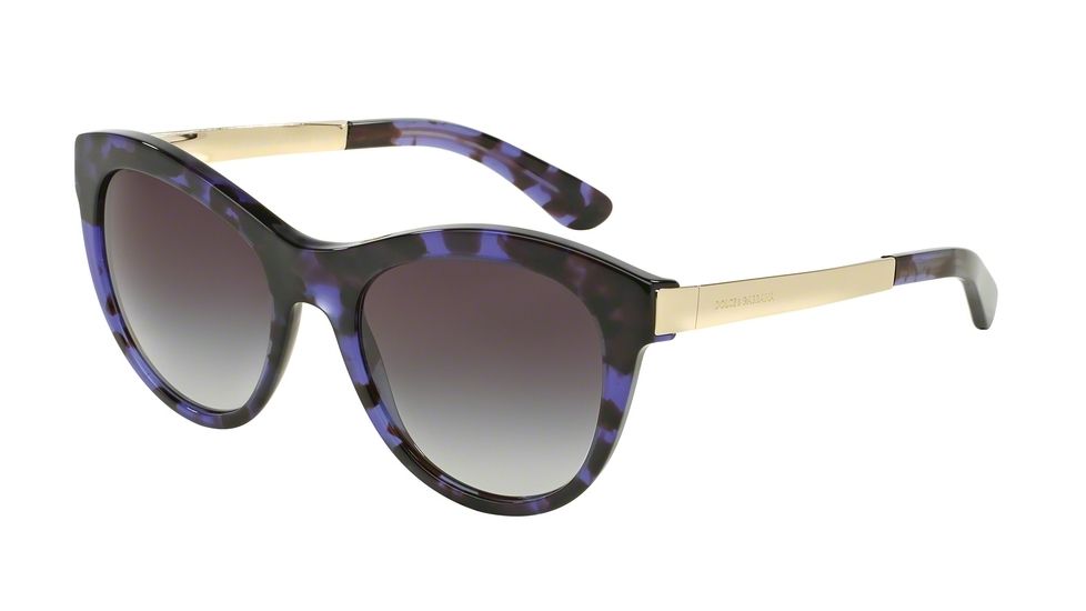 Dolce&amp;Gabbana SICILIAN TASTE DG4243 Bifocal Prescription Sunglasses DG4243-28908G-53 - Lens Diameter 53 mm, Frame Color Violet Cube