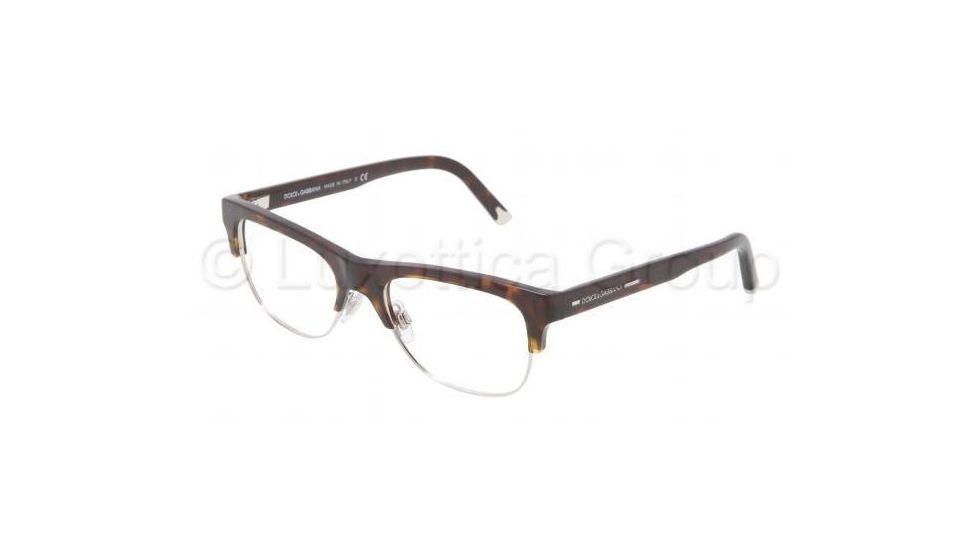 Dolce&amp;Gabbana TAILORING DG3131 Bifocal Prescription Eyeglasses 502-5117 - Havana Frame