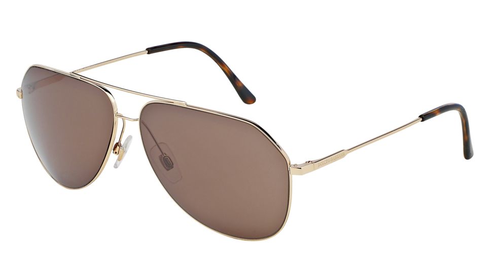 Dolce&amp;Gabbana THIN&amp;ELEGANT DG2129 Bifocal Prescription Sunglasses DG2129-02-73-62 - Lens Diameter 62 mm, Lens Diameter 62 mm, Frame Color Gold