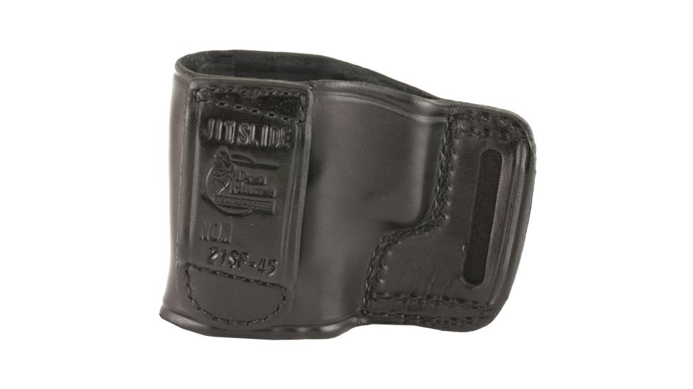 Don Hume 21SF Right Hand Leather Slide Holster, Black, DHJ941103R