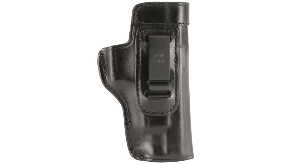 Don Hume XD 5 Inch Right Hand Inside the Pant Leather Clip-On Holster, Black, DHJ168585R