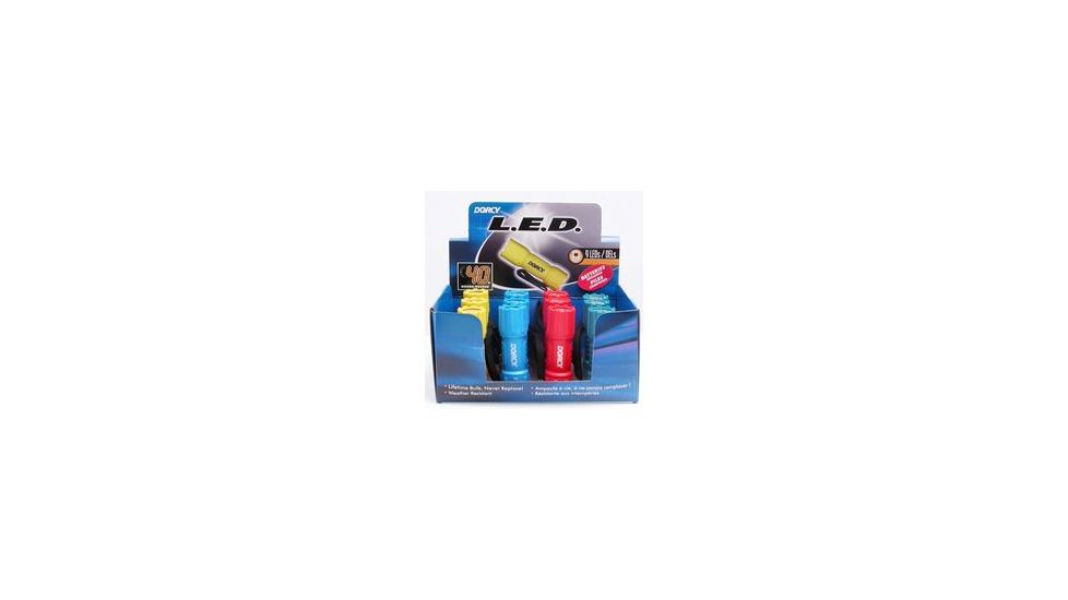 Dorcy 12PC - 3AA 9 LED Flashlight Display 41-6240