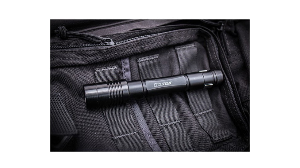 Dorcy Pro Series 300 Lumen 2AA Aluminum Slide Focus Flashlight with Z Drive PWM, Black, 41-4311