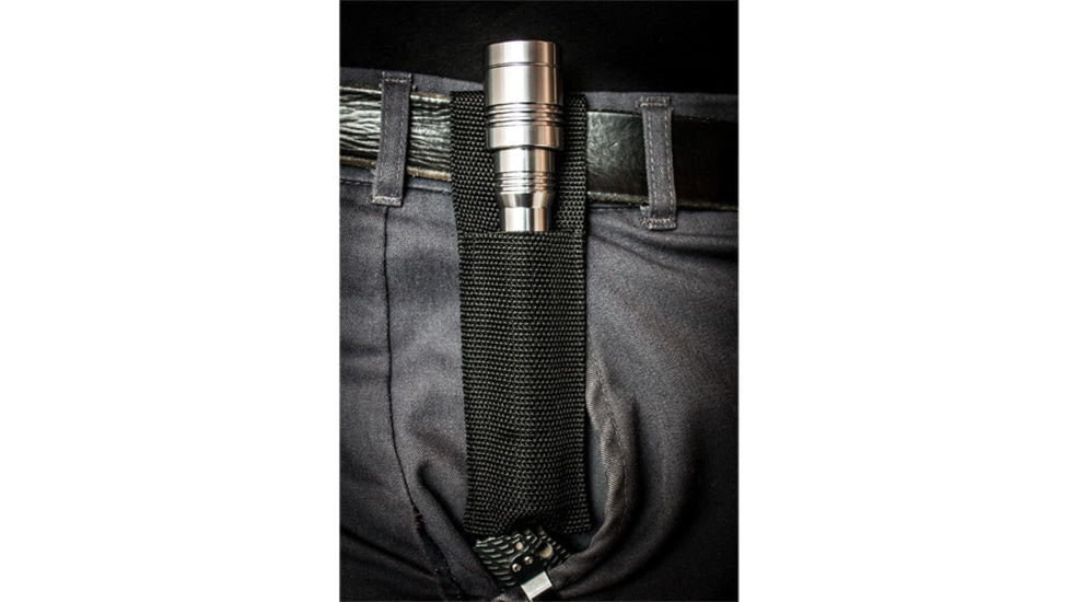 Dorcy Pro Series 450 Lumen 2AA Aluminum Slide Focus Flashlight with Z Drive PWM, Silver, 41-4312