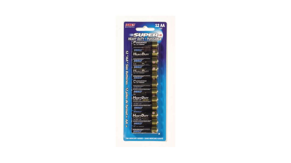 Dorcy AA Mastercell Heavy Duty Batteries - 12 Per Card 41-1540