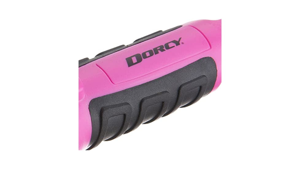 Dorcy Floating Waterproof LED Flashlight w/Carabineer Clip,55 Lumens,Pink 41-2509