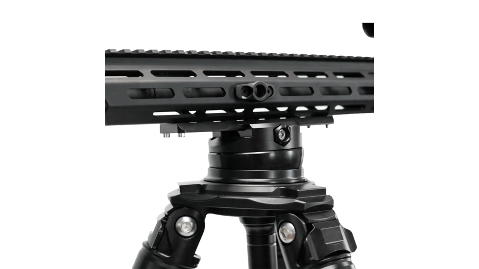Double Tap Industries M-Lok to Arca Rail Adapter Plates, 80mm, Black, AD-MA-80