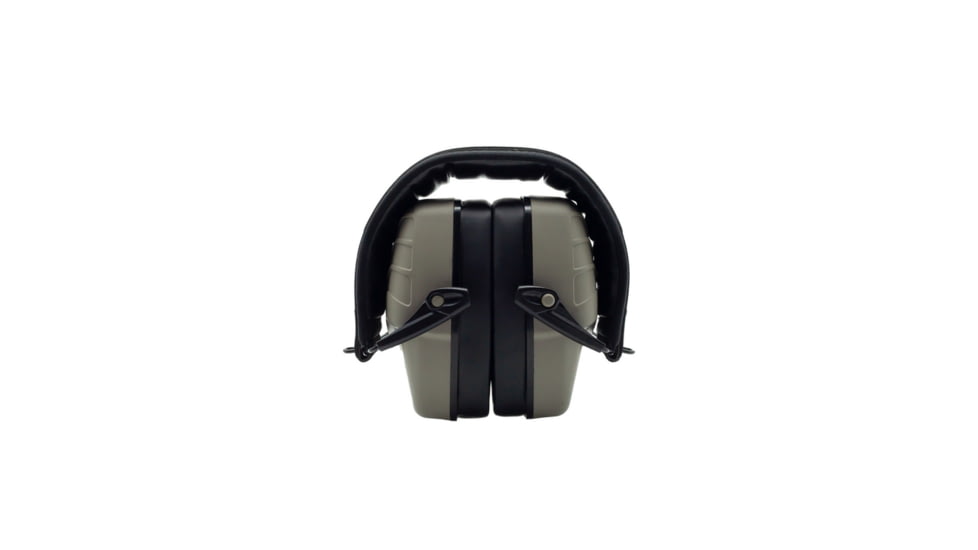 Double Tap Industries Passive Earmuffs - Hearing Protection, Tan/Black, EM-P-001
