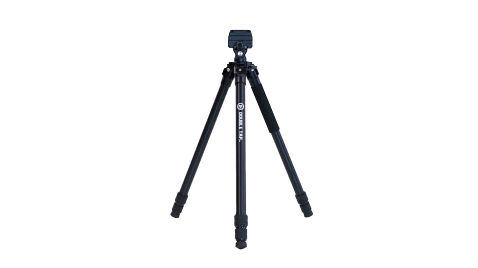 Double Tap Industries Stronghold Lite Aluminum Tripod w/Fixed Saddle Clamp, Black, 36mm, TRI-A-001F