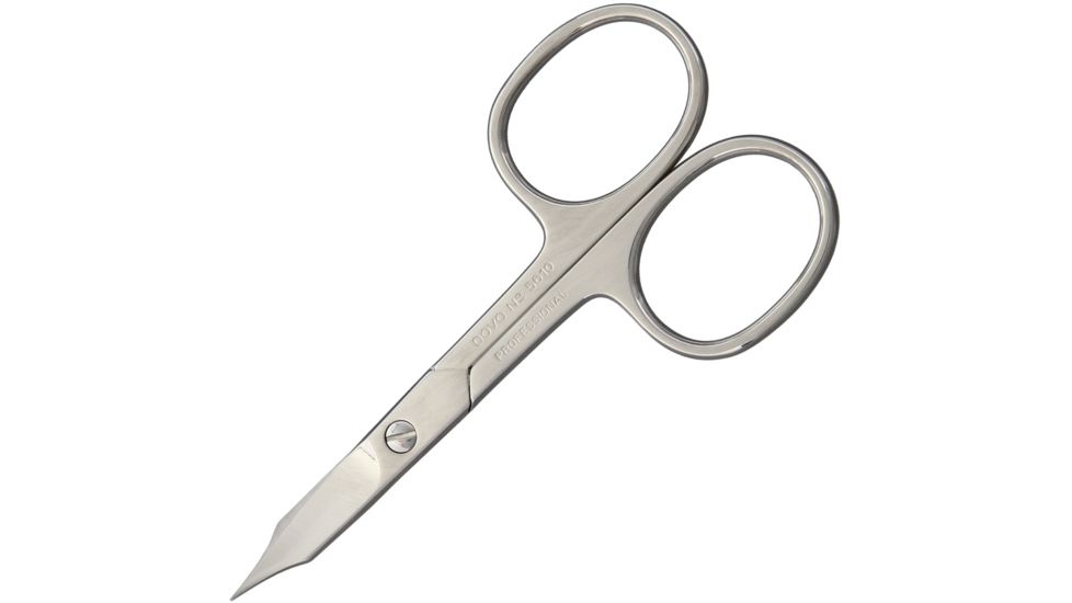 Dovo 3.625in Overall Nail Scissors, 1in, Nickel Plated DOV5610359