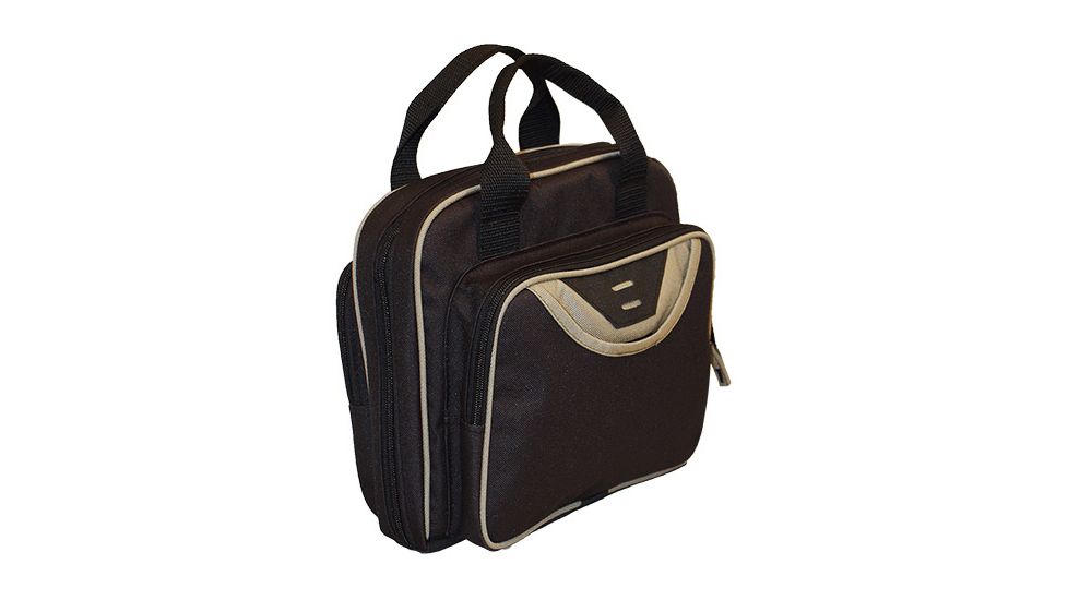Down Range Double Pistol Case, w/internal dividers, DRU14