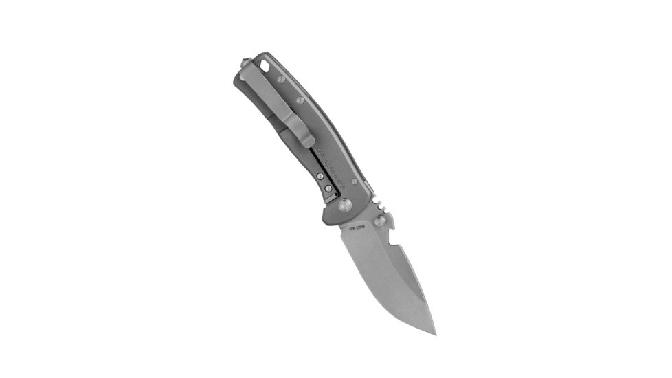 DPx Gear DPx HEST/F Urban TI Folding Knife, Titanium DPHSF028