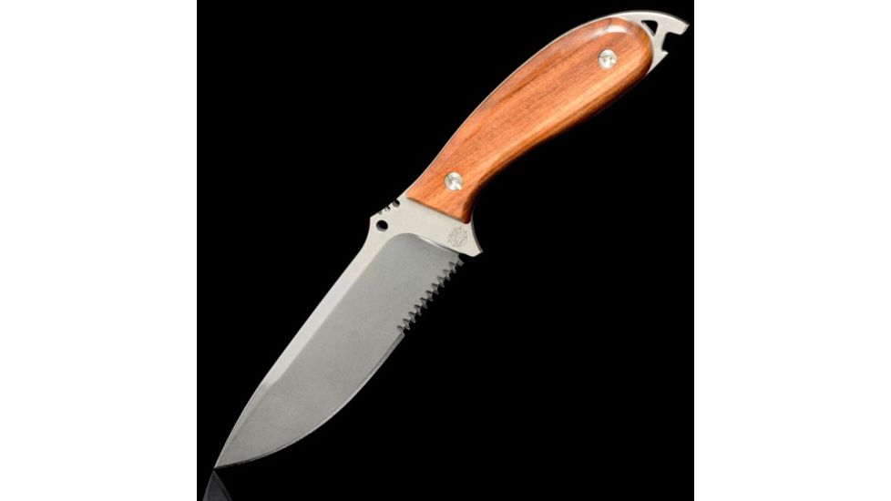 DPx Gear H.E.F.T. 6 Woodsman, Santo Wood, Leather Sheath DPHFX008
