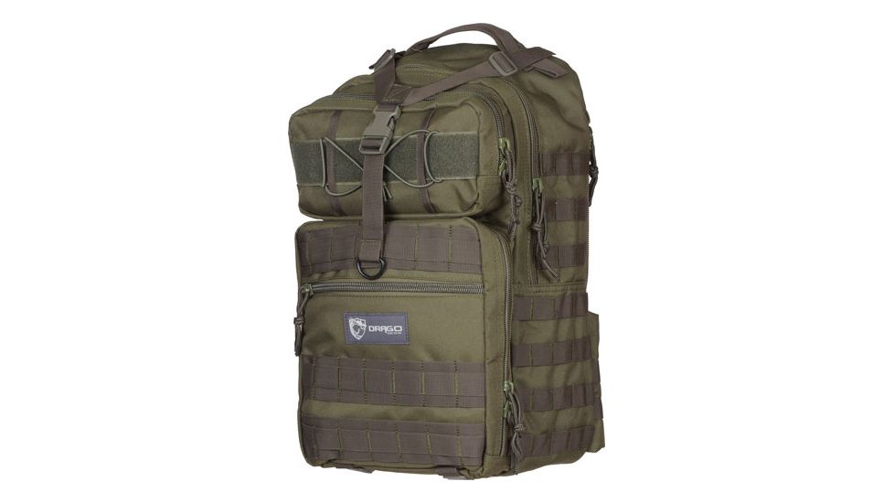 Drago Gear Atlus Sling Backpack, Green, 14-308GR