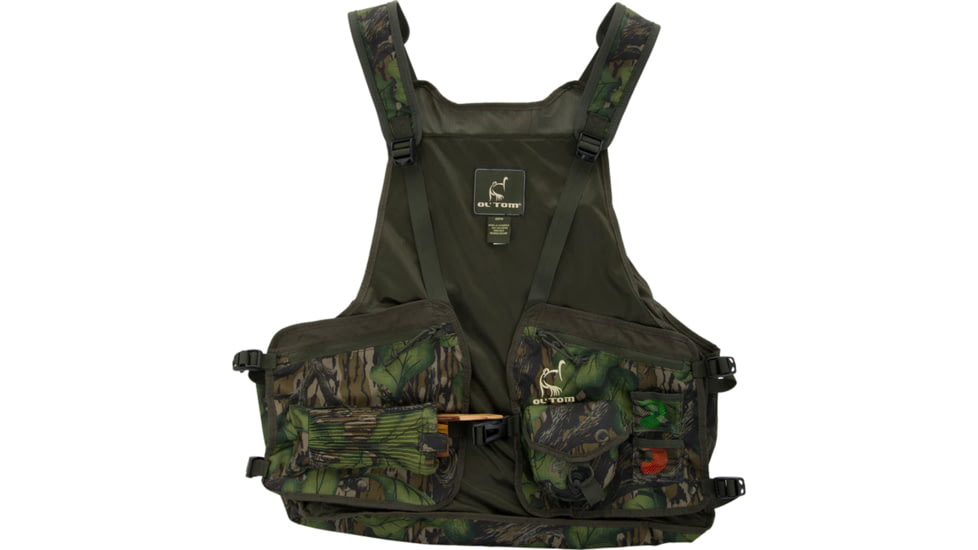 DRAKE Ol' Tom Turkey Strap Vest, Mossy Oak Full Foliage Camo, One Size, OT0049-ADL-040