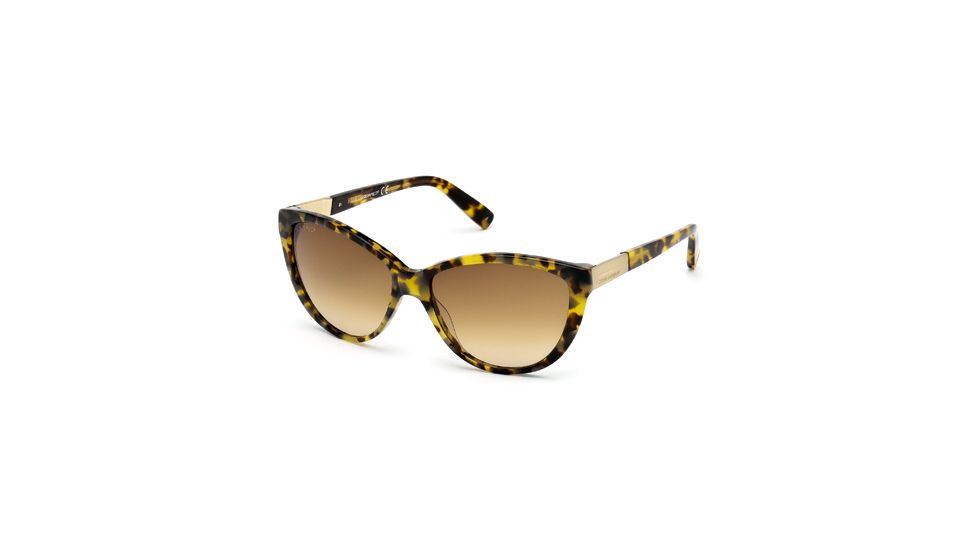 DSquared DQ0112 Sunglasses - Dark Havana Frame Color, Gradient Brown Lens Color